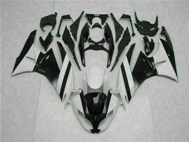 Purchase 2009-2012 White Black Kawasaki ZX6R Motorcycle Replacement Fairings UK