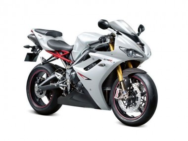 Purchase 2009-2012 Pearl White Black Triumph Daytona 675 Triple Motorbike Fairing UK