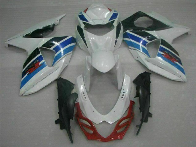 Purchase 2009-2016 White Suzuki GSXR1000 Motorcycle Fairings UK
