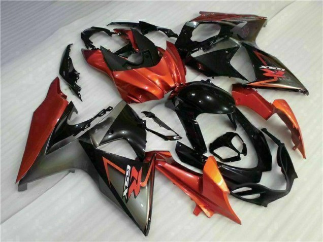 Purchase 2009-2016 Brown Black Suzuki GSXR1000 Motorcycle Fairing Kit UK