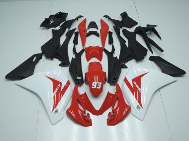 Purchase 2011-2013 Red White 93 Honda CBR125R Motorcycle Fairing Kit UK