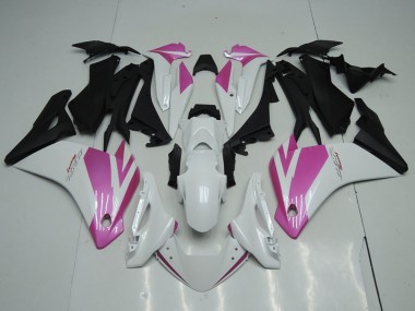 Purchase 2011-2013 White Pink Honda CBR250RR Moto Fairings UK