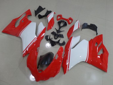 Purchase 2011-2014 Red White Ducati 1199 Motorbike Fairing UK