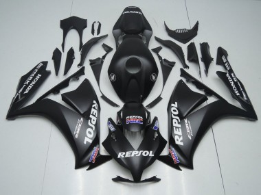 Purchase 2012-2016 Matte Black Repsol Honda CBR1000RR Bike Fairing Kit UK