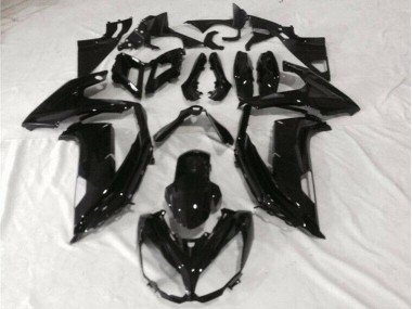 Purchase 2012-2016 Glossy Black Kawasaki EX650 Motor Bike Fairings UK