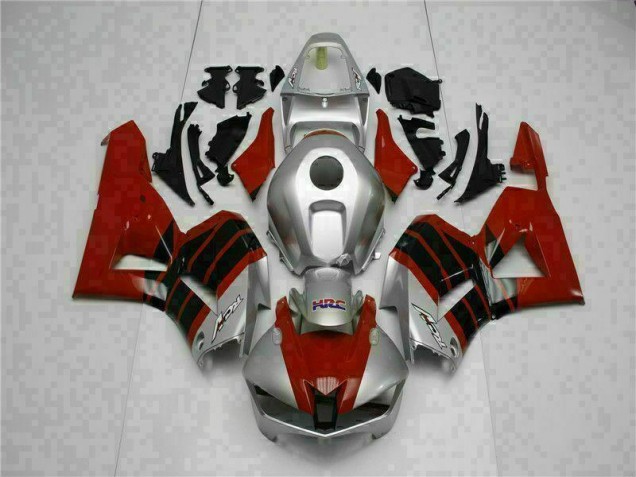 Purchase 2013-2023 Red Silver Honda CBR600RR Motorcycle Fairing Kits UK