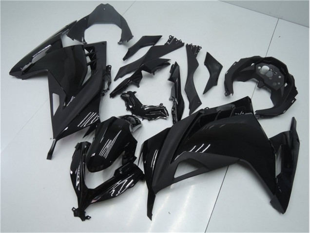 Purchase 2013-2016 Glossy Matte Black Kawasaki EX300 Bike Fairings UK