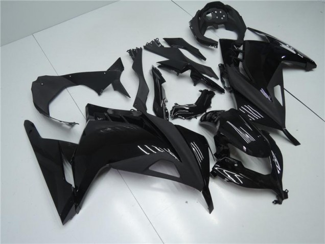 Purchase 2013-2016 Glossy Matte Black Kawasaki EX300 Bike Fairings UK