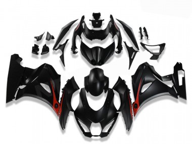 Purchase 2017-2023 Black Red Suzuki GSXR 1000 Motor Bike Fairings UK