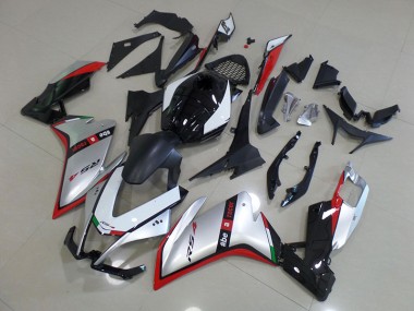 Purchase 2011-2018 Black Silver Red Aprilia RS4 50 125 Bike Fairings UK