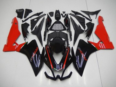 Purchase 2009-2015 Black Red Aprilia RSV4 Moto Fairings UK