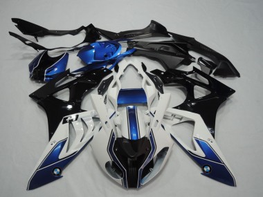 Purchase 2009-2014 Black White Blue BMW S1000RR Motorcycle Fairing UK