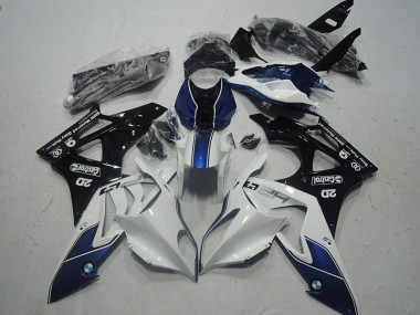 Purchase 2009-2014 White Blue BMW S1000RR Motor Bike Fairings UK