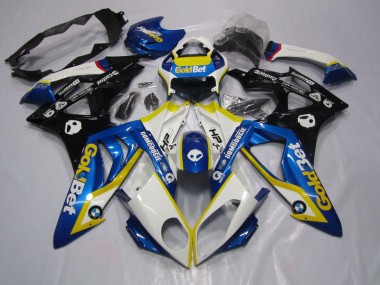 Purchase 2009-2014 Blue White GoldBet BMW S1000RR Motorcycle Replacement Fairings UK