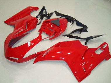 Purchase 2007-2014 Red Ducati 1098 Motorcycle Fairing Kits UK