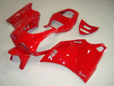 Purchase 1993-2005 Red Ducati 748 916 996 996S Motorcycle Fairing Kit UK