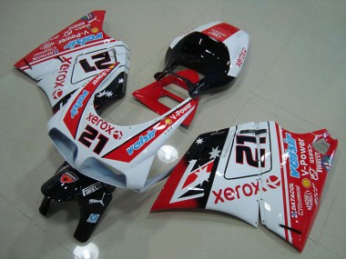 Purchase 1993-2005 Red White Xerox 21 Ducati 748 916 996 996S Bike Fairing UK