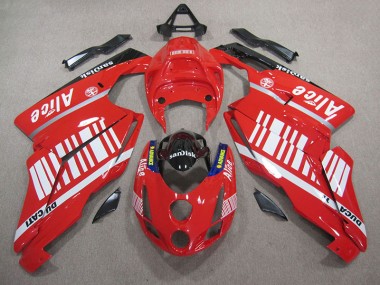 Purchase 2005-2006 Red White Alice Sandisk Ducati 749 Moto Fairings UK