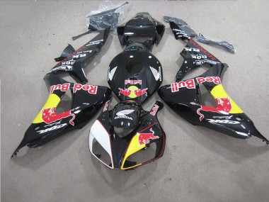 Purchase 2006-2007 Black Red Bull Honda CBR1000RR Bike Fairings UK