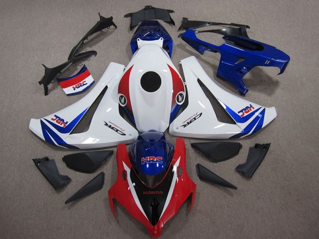 Purchase 2008-2011 White Blue Red HRC Honda CBR1000RR Motor Bike Fairings UK