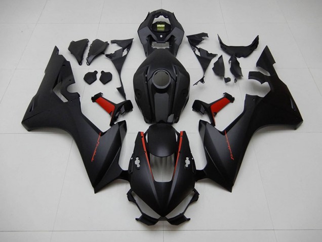 Purchase 2017-2023 Black with Red Fireblade Honda CBR1000RR Motorcycle Fairings Kit UK