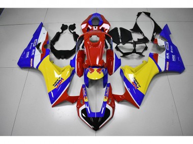 Purchase 2017-2023 Red Yellow Blue HRC Red Bull Honda CBR1000RR Bike Fairing UK