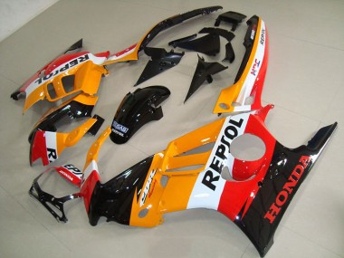 Purchase 1995-1998 Orange Black Repsol Honda CBR600 F3 Motorbike Fairings UK