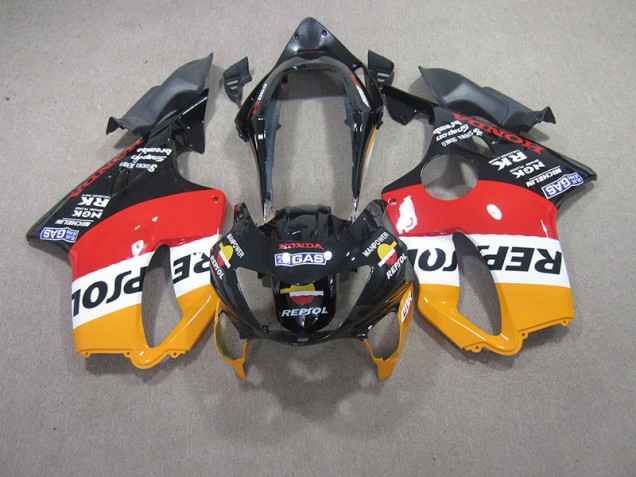 Purchase 1999-2000 Red Black Repsol Honda CBR600 F4 Moto Fairings UK