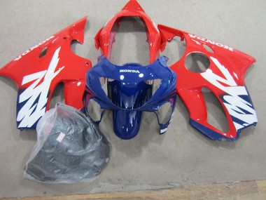 Purchase 1999-2000 Blue Red Honda CBR600 F4 Motorcycle Fairings Kits UK