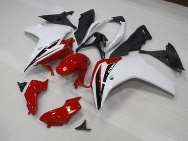 Purchase 2011-2013 Red White Black Honda CBR600F Motorcycle Replacement Fairings UK