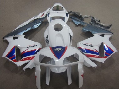 Purchase 2005-2006 White Blue Red Honda CBR600RR Motorcycle Fairing UK