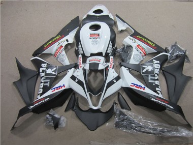 Purchase 2007-2008 Black White HRC Honda CBR600RR Motorcycle Fairing Kits UK