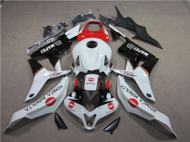 Purchase 2007-2008 Red White Black Konica Minolta MAPEI Honda CBR600RR Motorcycle Bodywork UK