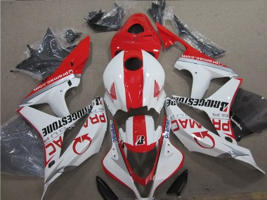 Purchase 2007-2008 Red White Honda CBR600RR Motor Fairings UK