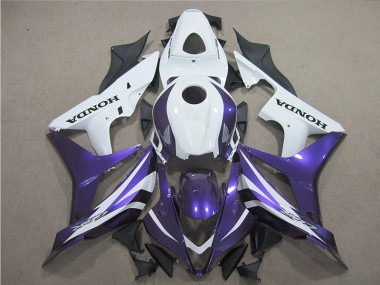 Purchase 2007-2008 Purple White Honda CBR600RR Motor Bike Fairings UK