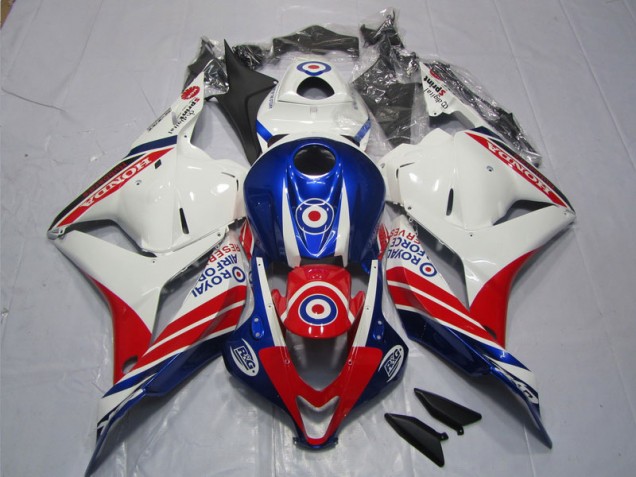 Purchase 2009-2012 White Blue Red Honda CBR600RR Motorcycle Fairing Kits UK