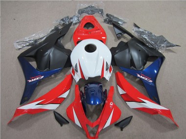 Purchase 2009-2012 White Red Blue Honda CBR600RR Motorcycle Fairings Kits UK