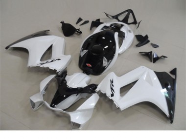 Purchase 2002-2013 White Black Honda VFR800 Bike Fairing Kit UK