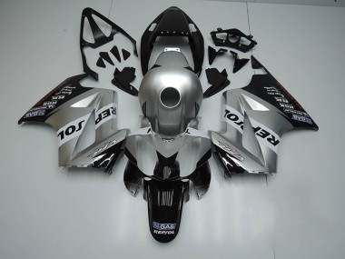 Purchase 2002-2013 Silver Repsol Honda VFR800 Motorcycle Fairings & Bodywork UK