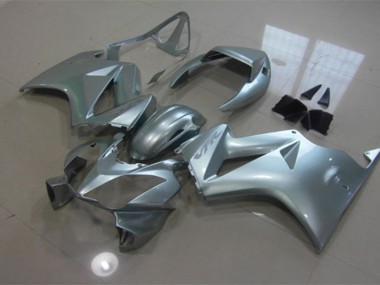 Purchase 2002-2013 Silver Honda VFR800 Motorcycle Fairing Kit UK