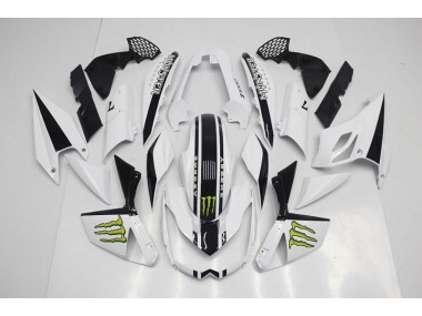 Purchase 2007-2009 White Kawasaki Z1000 Moto Fairings UK