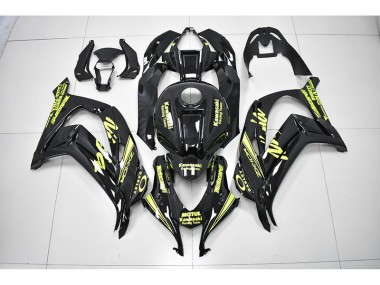 Purchase 2016-2019 Black Yellow Reacing Team Ninja Kawasaki ZX10R Motorbike Fairing UK