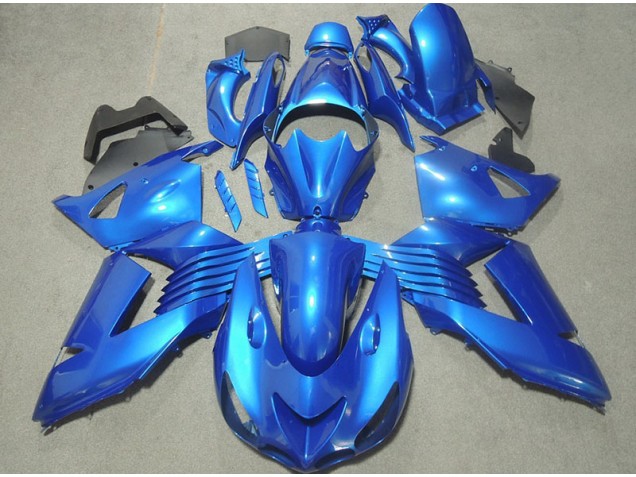 Purchase 2006-2011 Blue Kawasaki ZX14R ZZR1400 Motorcylce Fairings UK