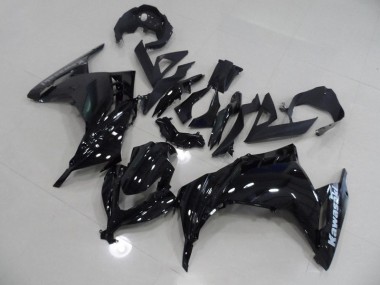 Purchase 2013-2018 Black Kawasaki ZX300R Motor Bike Fairings UK