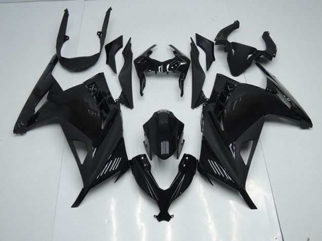 Purchase 2013-2018 Black Kawasaki ZX300R Motorcycle Bodywork UK