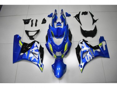 Purchase 2017-2023 Blue White Decal Suzuki GSXR1000 Motorcycle Bodywork UK