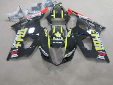 Purchase 2003-2004 Black Rizla Suzuki GSXR1000 Motorbike Fairing Kits UK