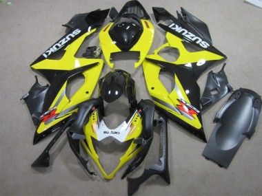 Purchase 2005-2006 Black Yellow Suzuki GSXR1000 Motor Bike Fairings UK
