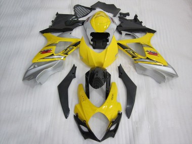 Purchase 2007-2008 Yellow Black Suzuki GSXR1000 Motorbike Fairings UK