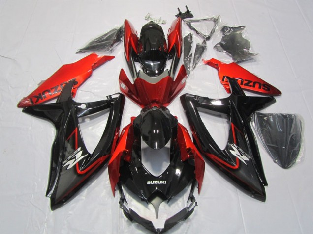 Purchase 2007-2008 Black Red Suzuki GSXR1000 Motorbike Fairing UK